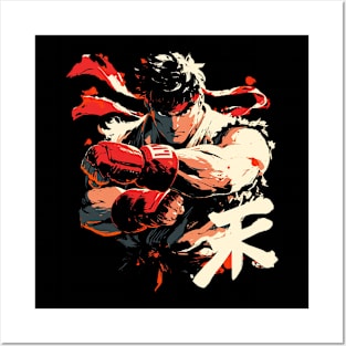 ryu Posters and Art